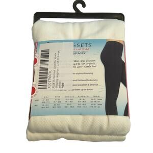 Assets Red Hot Label by‎ Spanx Shaping Leggings Womens Size XL White Nylon